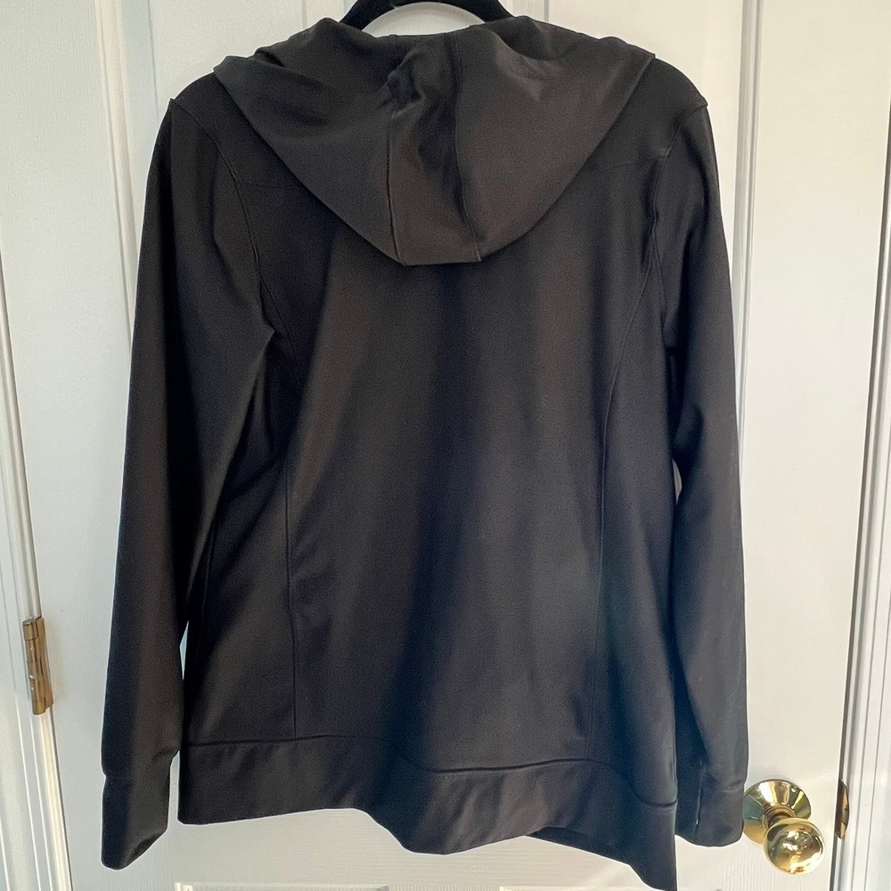 L.L.Bean Women's M Multisport Full-Zip Hoodie Black - Style 277369‎ - Picture 4 of 4